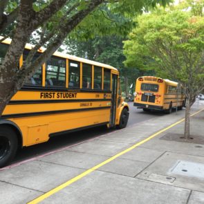 CSD buses outside LPMS